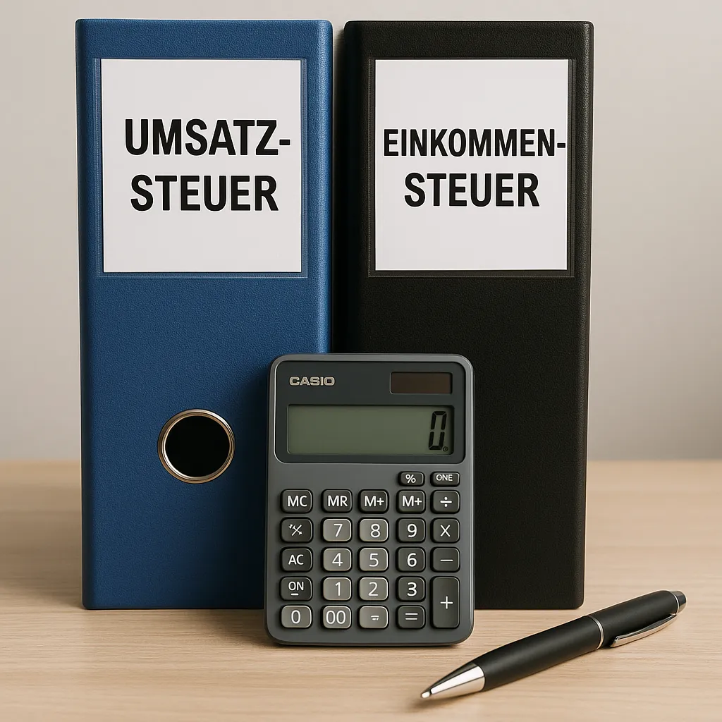 umsatzsteuer und einkommensteuer